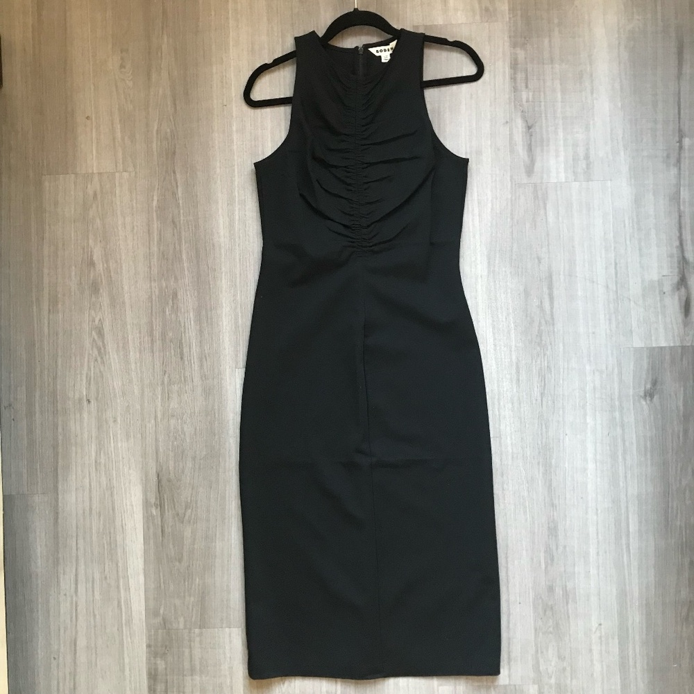 Boden Racer Jersey Midi Dress, Size 8